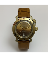 Vintage Vostok Komandirskie USSR Mechanical Watch Rare Naval Anchor 1143 - $320.00