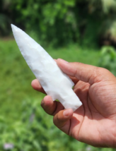 Game of Thrones Dagger 5.5–6&quot; | White Jade Glass Blade | Handmade Fantas... - $14.84+