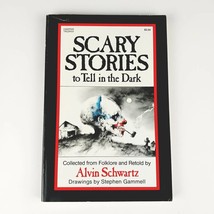 Scary Stories to Tell in the Dark by Alvin Schwartz 1986 Trade Paperback Book - £4.71 GBP