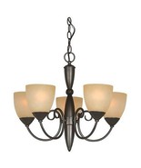 Classic Style 5-Light Bronze Chandelier 21-inch x 18-inch - €124,73 EUR