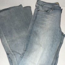 Guess Women&#39;s Jeans Nicole - Flare Light Blue Size 32 - £28.77 GBP