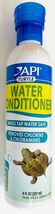 API Turtle Water Conditioner 8oz Removes Chlorine Chloramines Expires 1/... - $258.92 MXN