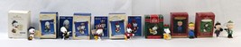 Hallmark Keepsake Peanuts Ornament Lot of 8 Snoopy Legal Beagle, The Magnificent - £35.96 GBP