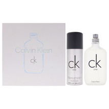 CK One by Calvin Klein for Men - 2 Pc Gift Set 3.3oz EDT Spray, 5oz Deod... - $42.02