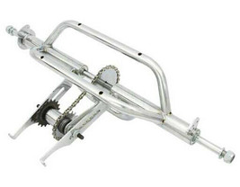 Vintage Lowrider 20-26&quot; Trike Conversion Kit 1 Speed Coaster 5/8 Axle , 2 Colors - £275.25 GBP