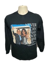 Barack Mitchell Obama 44th President Never Can Say Goodbye Adult S Black TShirt - £14.78 GBP