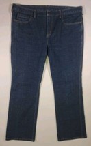 Duluth Trading Co. Jeans Women&#39;s Size 16x31 Denim Straight Dark Wash 38x31 - £16.66 GBP