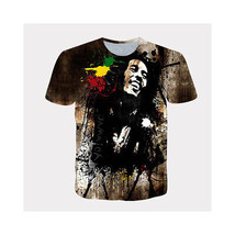 Bob Marley&#39;s T-Shirt   Short Sleeves Crew Neck Tee Sizes Large, XL, 2XL, 3XL - £20.95 GBP