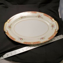 Kingswood China Occupied Japan Windsor 16&quot; Inches Oval Serving Platter. - $44.82