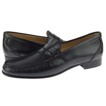 Alex D &quot;Lexington&quot; Penny Loafer, Men&#39;s Dress/Casual Leather Shoes, Black - $105.00
