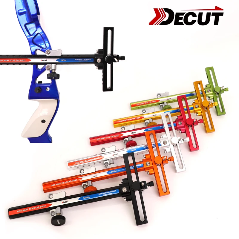Sporting Decut Archery Aluminum Recurve A Sights Adjust Optical Fiber Micro Opti - £63.94 GBP