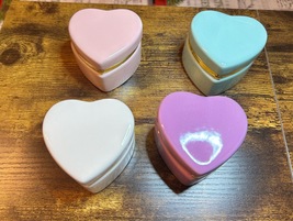 Jewelry heart shaped boxes/ Personalized gifts - £3.95 GBP