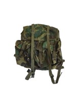 Vintage Army Camo Large Field backPack Internal Frame &amp; Patrol Day Pack ... - £102.87 GBP