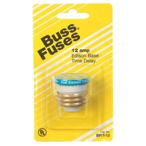 Bussmann BP/T-12 12 Amp Type T Time-Delay Dual-Element Edison Base Plug ... - $23.33
