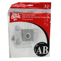 Dirt Devil Type AB Vacuum Bags (3-Pack), AD10096 - £6.16 GBP