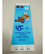 VTG 1984 UCLA Bruins vs USC Football Ticket Nov 17 Rose Bowl - £19.78 GBP