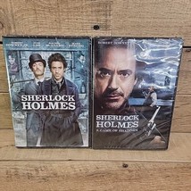 Sherlock Holmes &amp; A Game of Shadows DVDs Robert Downey Jr. Both are NEW ... - $6.88