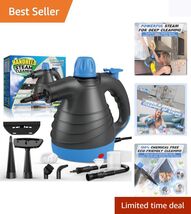 Effortless Cleaning with 275°F Steam - Lightweight Portable Cleaner with... - $50.44