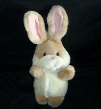 12&quot; Vintage Russ Berrie Gumdrop Brown Tan Bunny Rabbit Stuffed Animal Plush Toy - £22.78 GBP