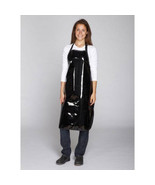 GROOMER BARBER STYLIST Vinyl WATERPROOF BLACK APRON Bib Grooming Hair Re... - €15,33 EUR