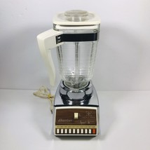 Vintage Osterizer Imperial Ten Speed Blender Chrome Glass Pitcher USA - ... - $54.40