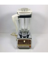 Vintage Osterizer Imperial Ten Speed Blender Chrome Glass Pitcher USA - ... - $1,033.97 MXN