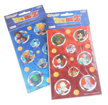 Dragon Ball Z Sandylion Stickers Anime Goku 100 Percent Authentic Blue Red - £7.92 GBP