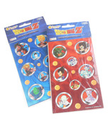 Dragon Ball Z Sandylion Stickers Anime Goku 100 Percent Authentic Blue Red - £7.95 GBP