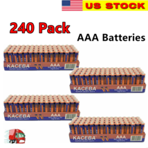 240 Count Wholesale Bulk Lot AAA Batteries Extra Heavy Duty 1.5v. 240 Pack - £23.39 GBP