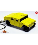  RARE KEYCHAIN YELLOW HUMMER H1 HUMVEE ARMY/CIVILIAN CUSTOM Ltd GREAT GIFT - £30.58 GBP