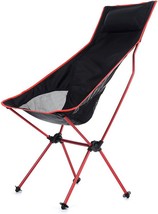 Portable High Back Moon Chairs With Carry Bag For Hiking, Festival Travel, Beach - £33.80 GBP