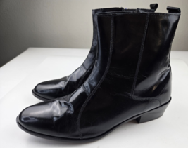 Stacy Adams Men&#39;s Santos Plain-Toe Side Zipper Boot, size 10.5 M - $69.30