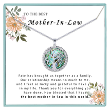 Mother in Law Necklace Silver Tree of Life Necklace as Mothers Day Gifts... - £30.24 GBP
