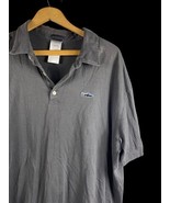 Patagonia Polo Shirt Size XL Mens Organic Cotton Gray Knit Short Sleeve - $630.05 MXN