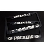 Set of 2 - Green Bay Packers Car License Plate Frames Plastic Aluminum B... - £16.97 GBP+