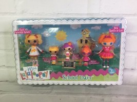 Lalaloopsy School Days Spot Bea Squirt Specs Scribbles Mini Figures Toy Playset - £27.77 GBP