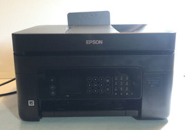 Epson WorkForce WF-2850 All-In-One Inkjet Printer Tested Working Nice New Ink - $51.38