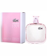 LACOSTE L.12.12 SPARKLING ROSE * Lacoste 3.3 oz / 100 ml EDT Women Perfume - $59.99