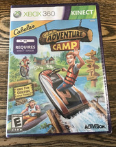 Cabela&#39;s Adventure Camp (Microsoft Xbox 360, 2011) SEALED Activision Kinect - £9.31 GBP