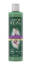 Dove RE+AL Bio-Mimetic Care Shampoo, Revolumize, Coconut + Vegan Collagen, 10 Oz - £9.40 GBP