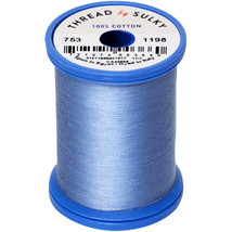 Sulky Cotton &amp; Steel Thread 50wt 660yd-Dusty Navy - £9.02 GBP