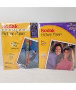 Kodak Premium Ink Jet Picture Paper High Gloss 8 1/2x 11in. &amp; Soft Gloss... - $17.24 CAD
