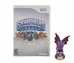 2 Skylanders Spyros Adventure Nintendo Wii Game + Cynder Toy Figure - $10.00
