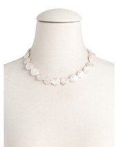 Ama Treasures Made In The Usa 14kt Gold Coin Pearl Necklace - £157.48 GBP