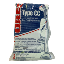 Oreck XL Type CC Vacuum Cleaner Bags CCPK8DW 7 Bags - $12.38