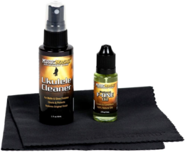 Musicnomad MN142 Premium Ukulele Cleaner Care Kit 3 Pack - $15.00