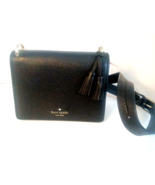 Kate Spade Hayes Medium Flap Black Leather Shoulder Bag/Purse - $42.56