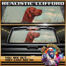 Realistic Clifford - Truck Back Window Graphics - Customizable - £46.25 GBP+