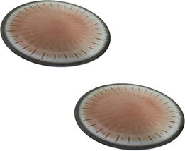 Dependable Industries 2pc 10.5" Melamine Hummus Dip Serving Bowls Beige - $14.84