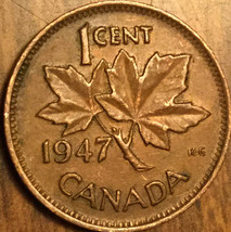 1947 Canada Small Cent Penny Coin - £1.03 GBP